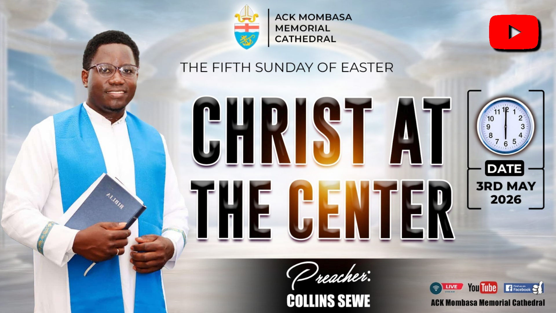 SERVICE SERMON: CHRIST AT THE CENTER